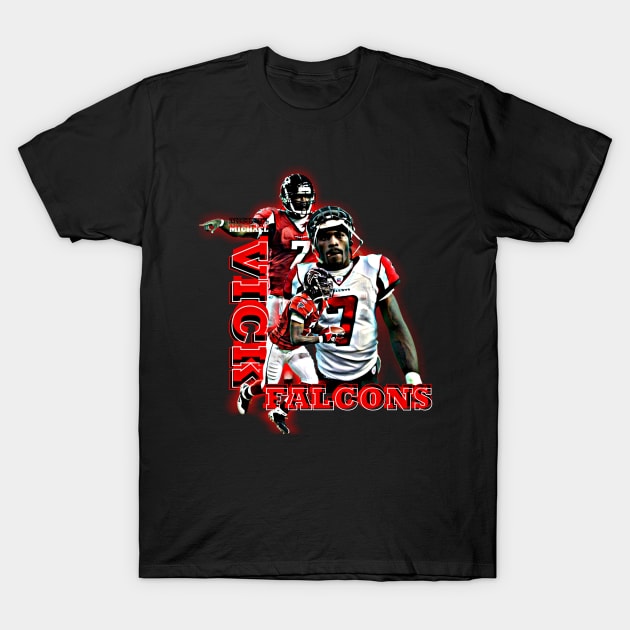 Michael Vick T-Shirt by krisb_pix